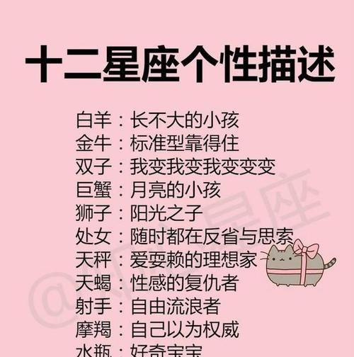 台湾人十二星座叫法,十二星座的标志图案名称图1