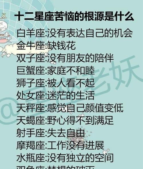 十二星座谁的性格最中国,十二星座特点和性格大全图1